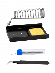 Паяльник электрический с терморегулятором, набор 24 в 1 Помощник PM-INP31